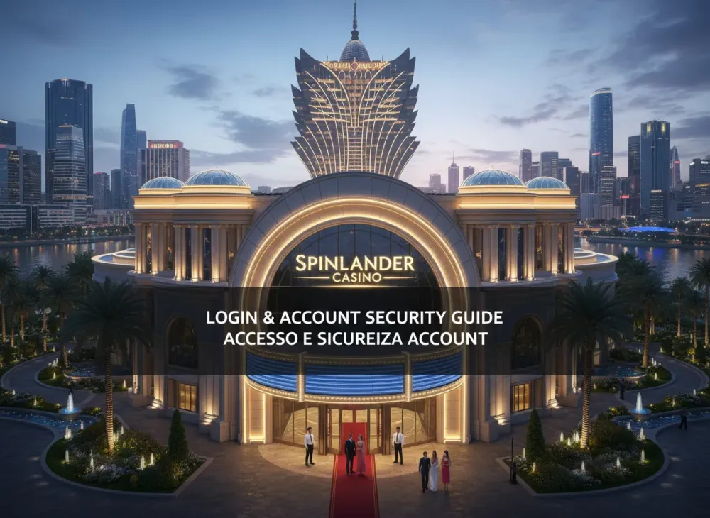 Spinlander login guida per accesso e sicurezza account