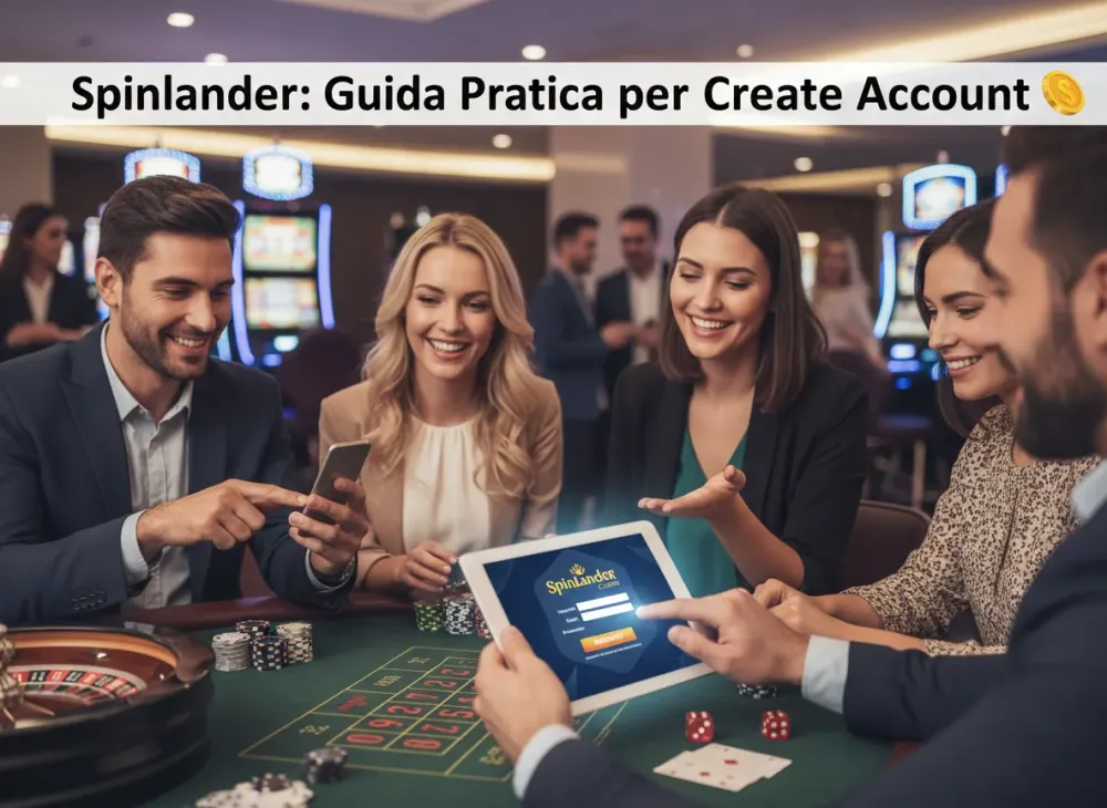 Spinlander registrazione guida pratica per creare account